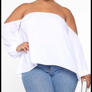 Fashion Nova White Top